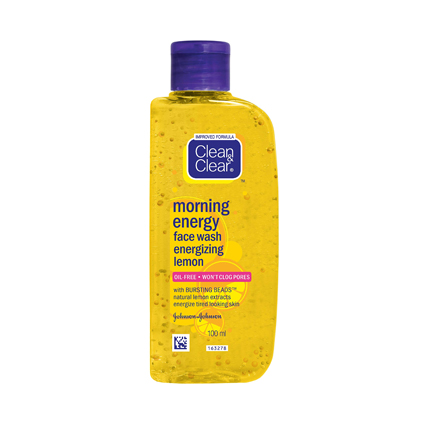 Clean N Clear Face Wash Morning Energy Lemon Fresh